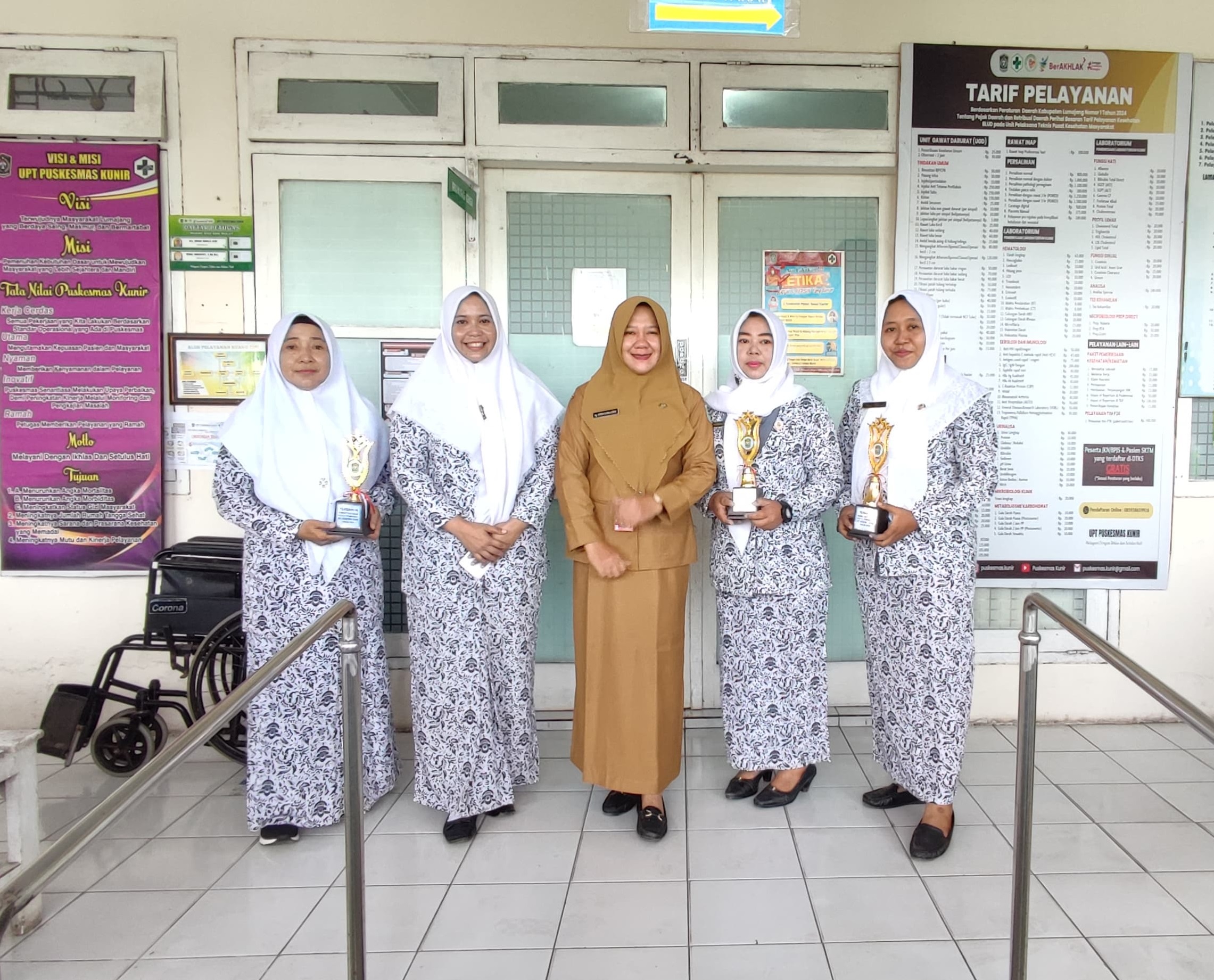PERINGATAN HUT IBI KE-73 DI UPT PUSKESMAS KUNIR
