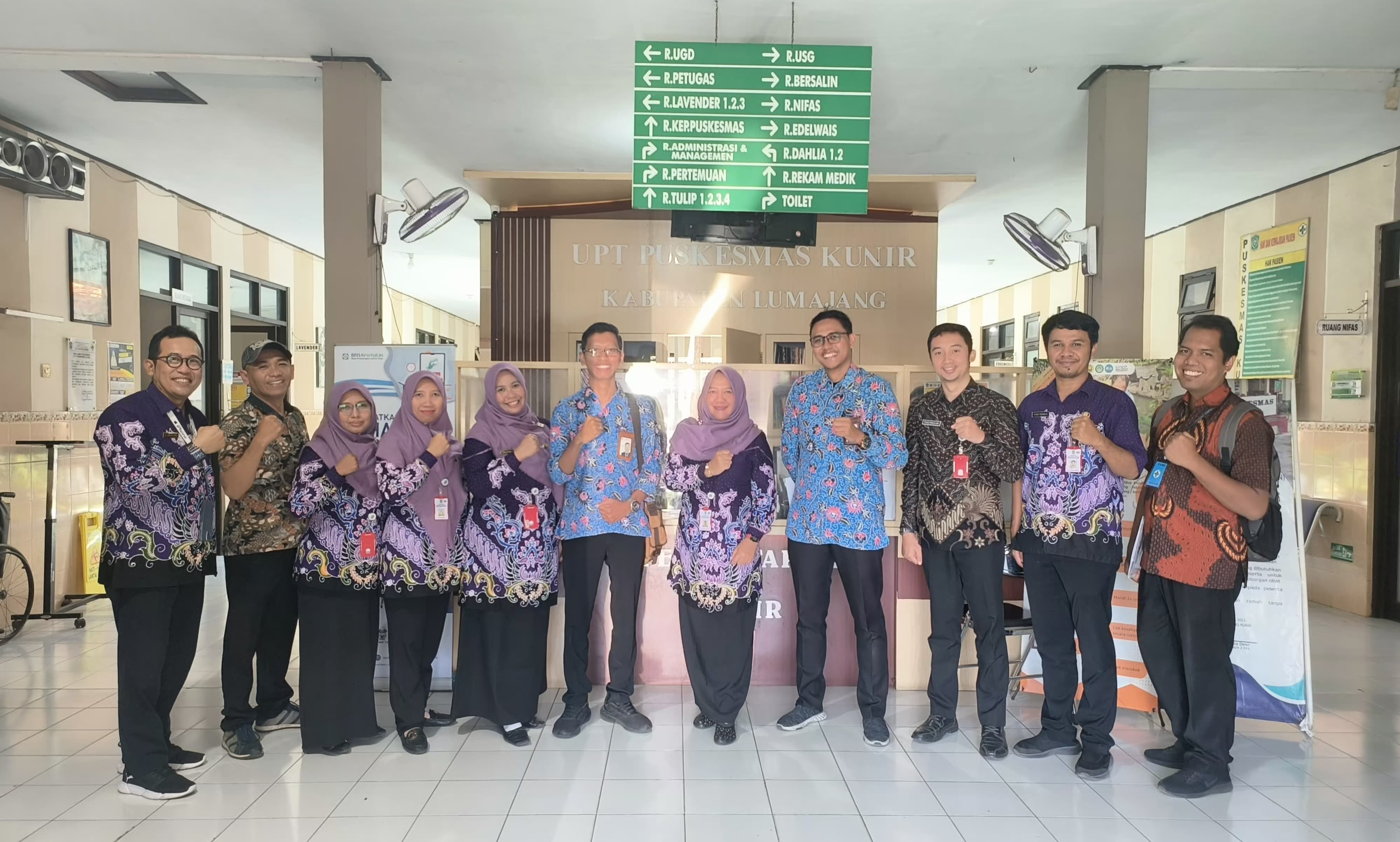 PUSKESMAS KUNIR DIKUNJUNGI OMBUDSMAN REPUBLIK INDONESIA. ADA APA? 